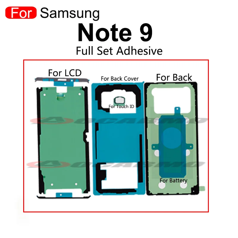 Waterproof Stickers Display Adhesive Sticker Double Side Adhesive Tape Battery Stickers Phone Back Adhesive Tape Phone Adhesive Tape Phone Adhesive Stickers Waterproof Seal Stickers Phone Dust Proof Mesh Sticker Phone LCD Touch Lens LCD Screen Repair Tools For Samsung Note 7 8 9 10 Plus 20 Ultra