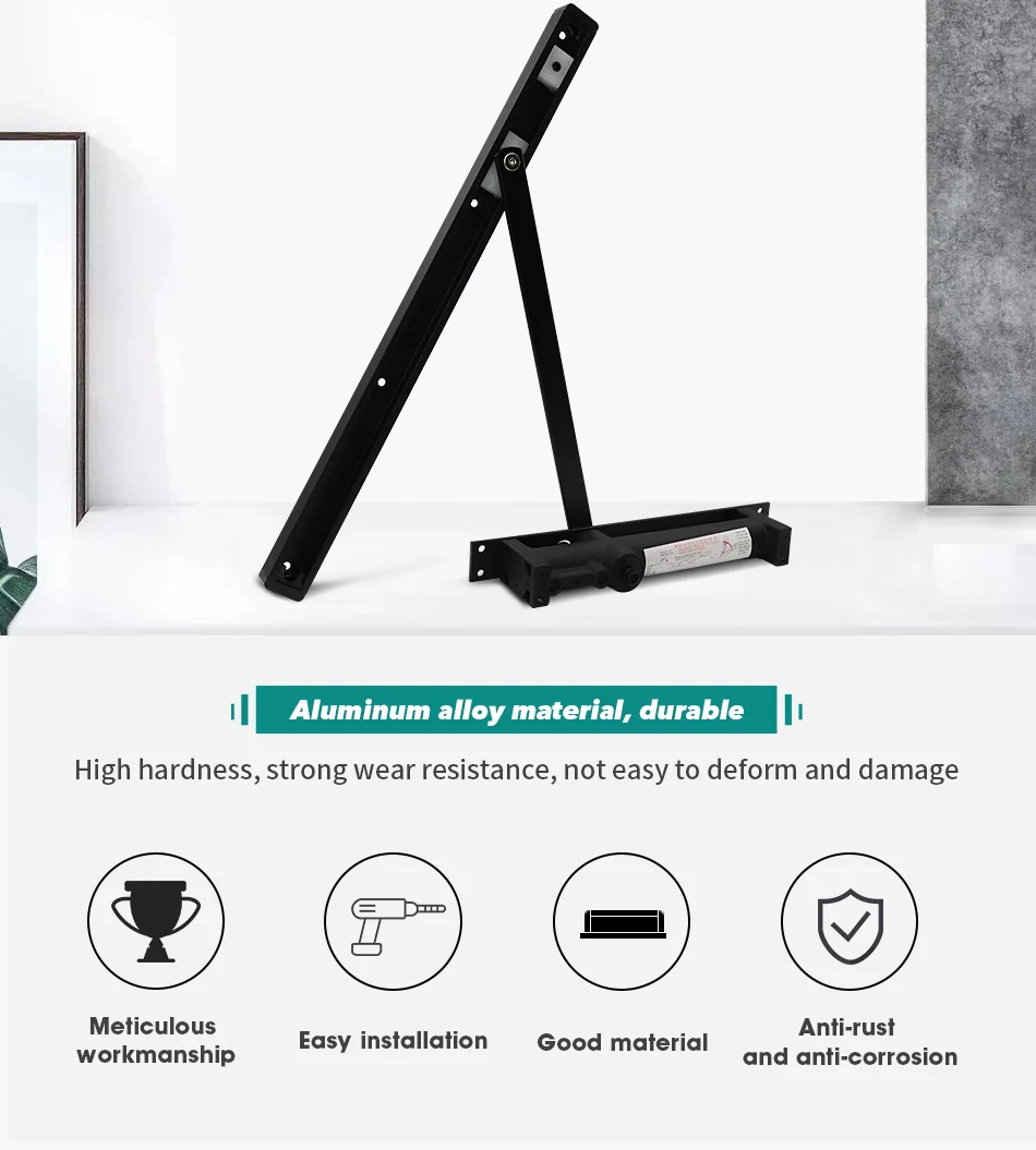 Black-color-6303-Marie-buffer-door-closer-Home-hydraulic-door-spring-automatically-close-the-artifact-positioning-40KG-65kg_09