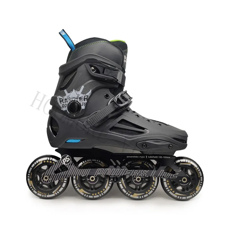 

Big Slalom 4*84mm / Small Speed 3*90mm Roller Skates Sneaker for Boys Gilrs Outdoor Street Road Inline Skating Patines 84mm 90mm