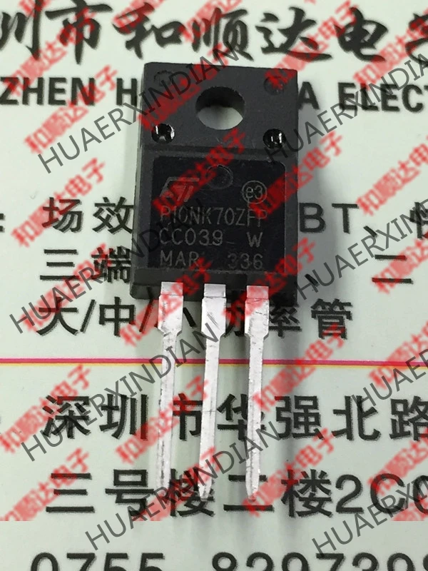 20 шт./лот STP10NK70ZFP TO-220F 700V 10A