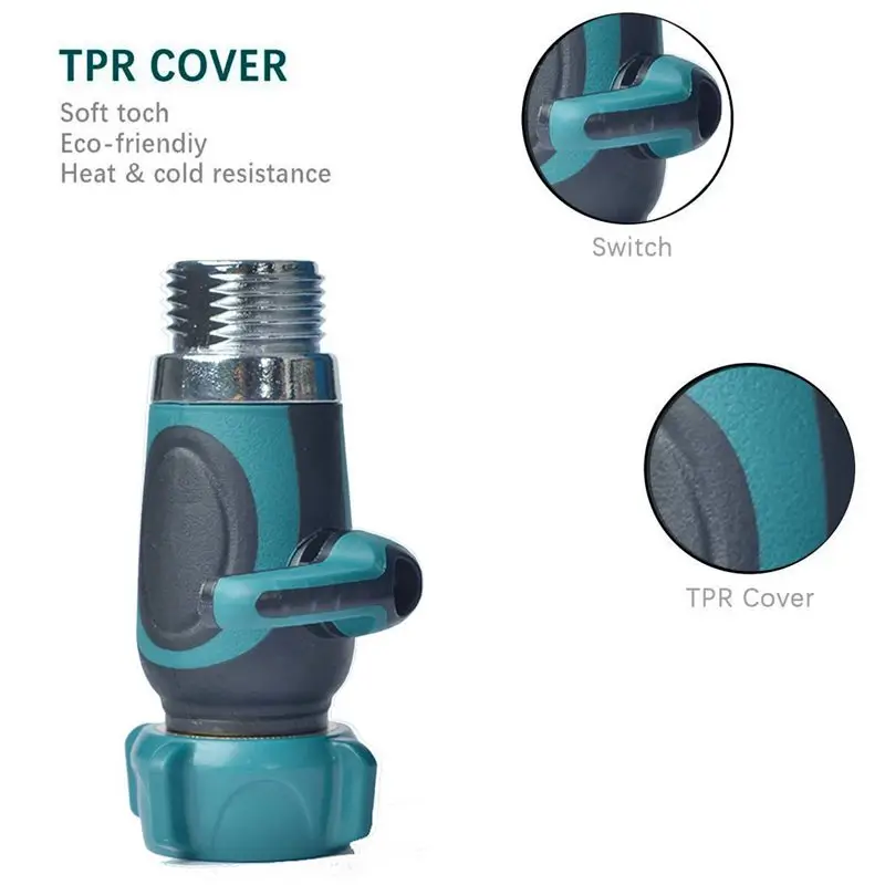 Garden Hose to Shut Off Valve Connect Outside Spigot Friendly Faucet Extension- Ergonomic Aesthetic and Highly Durable
