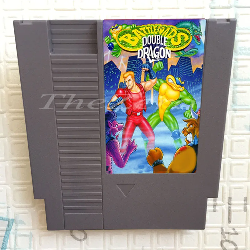 Battletoads& Double Dragon видеокарта для 8 бит 72 Pin системная консоль EU/US универсальная версия игрового плеера