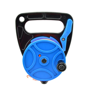 

Lightweight Safe Equipment Portable Accessories Compact Scuba Diving Snorkeling Nylon Spool Reel Outdoor Tech With Thumb Stopper