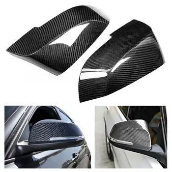 

Car Carbon Fiber Side Rear Mirror Housing Cover Cap Fits for 1 Series F20 118d XDrive 2013/2007 2008 2009 2010 2011 2012-2016/12