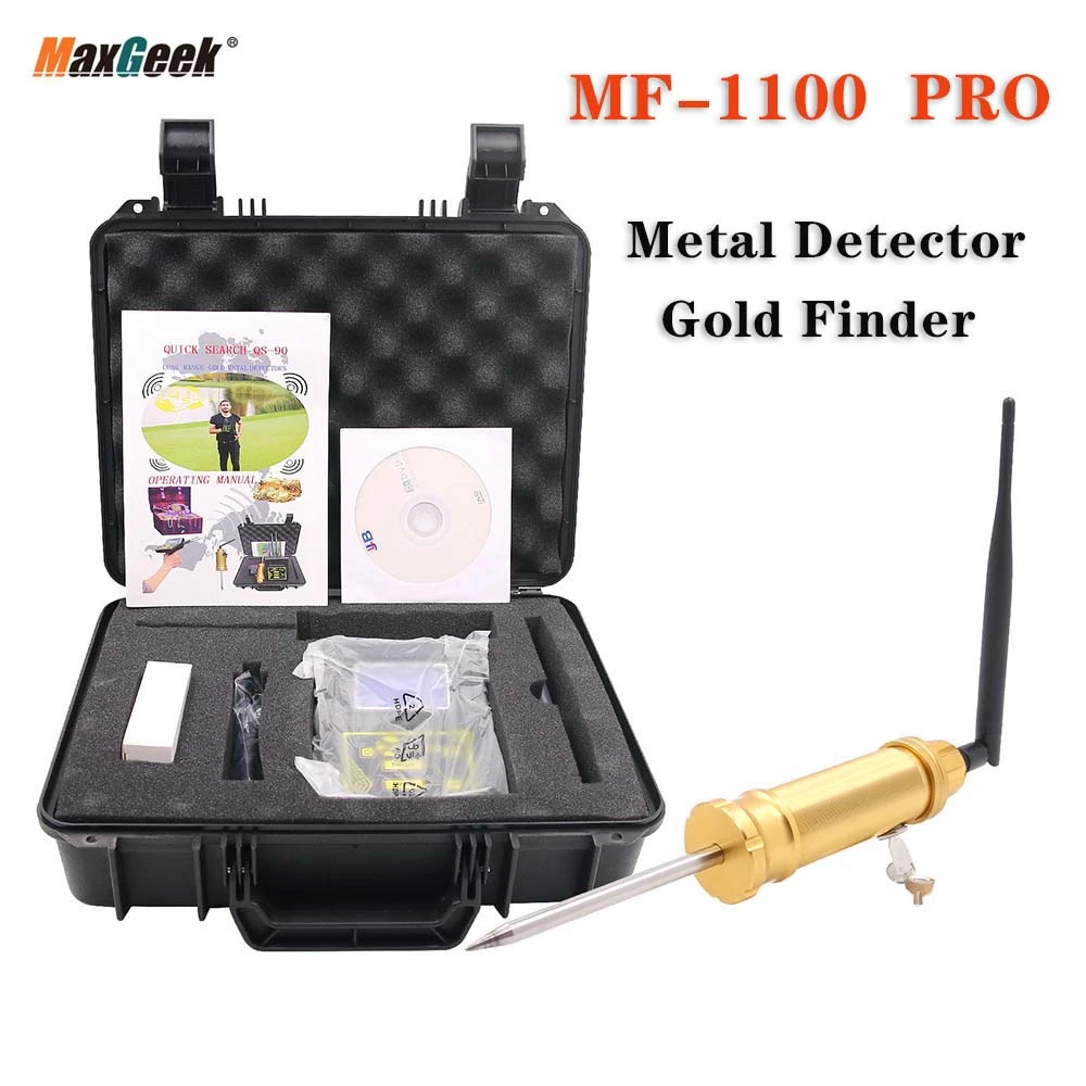 Maxgeek Professional Mf 1100pro Gold Finder Metal Detector Underground Long Range Gold Metal Detector With Filter Industrial Metal Detectors Aliexpress Maxgeek Professional Mf 1100pro Gold Finder Metal Detector Underground Long Range Gold Metal Detector With Filter Industrial Metal Detectors Aliexpress