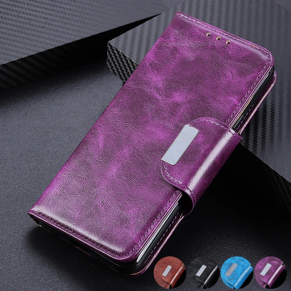 

6 Card Slots Wallet Flip Leather Case for Sony XZ5 XZ4 XZ3 Xperia 20 10 Plus L3 Stand Magnetic Closure ID Credit Cards Pocket