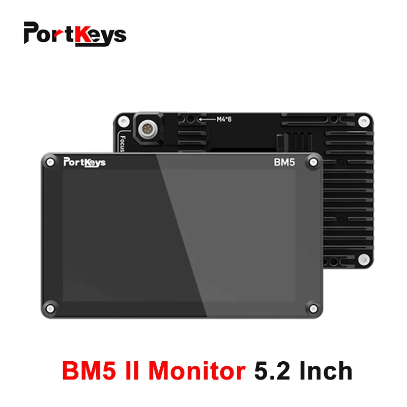 Монитор Portkeys BM5 II 5 2 дюйма для камеры DSLR полевой монитор 3D сенсорный экран LUT 3G SDI/HDMI