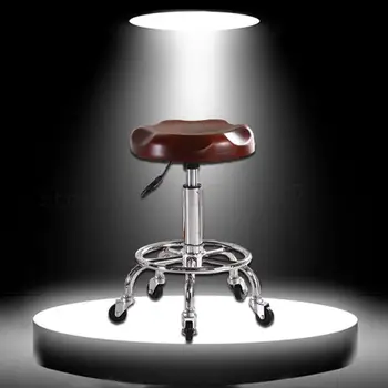 

Beauty stool round rotating lifting pulley stool explosion-proof bar stool barber chair work bench home chair