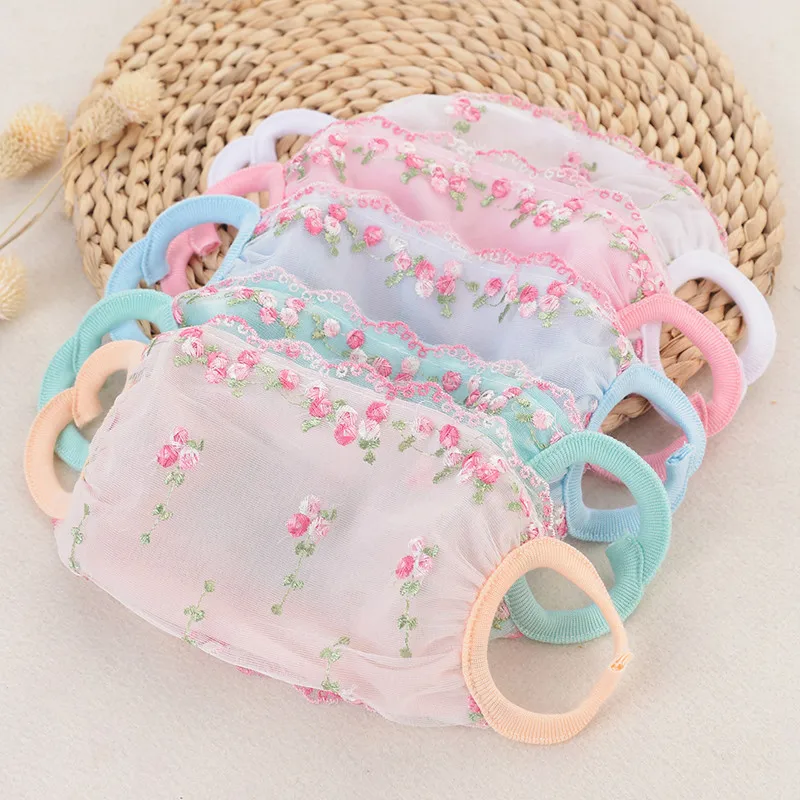 Маска женская Солнцезащитная из искусственного шелка с цветочным принтом и