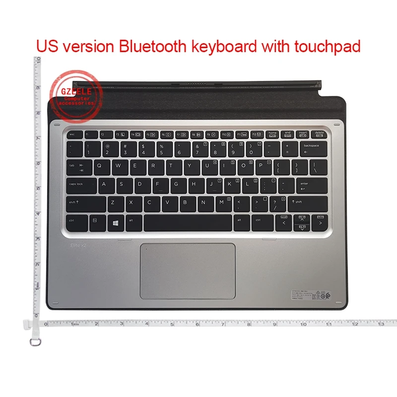 com luz de fundo novo para hp elite palmrest teclado capa com touc hp ad