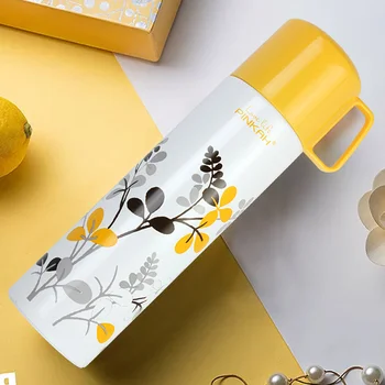 

PINKAH Hot 500ML Insulate Thermos tea mug Coffee Mug Travel Drink Bottle Vacuum Flask Thermo cup Gift