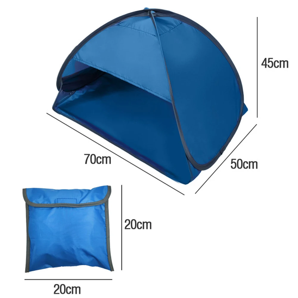 Portable Beach Tent Pillow Small Folding Sun Protection Beach Tent Pillow Small Folding