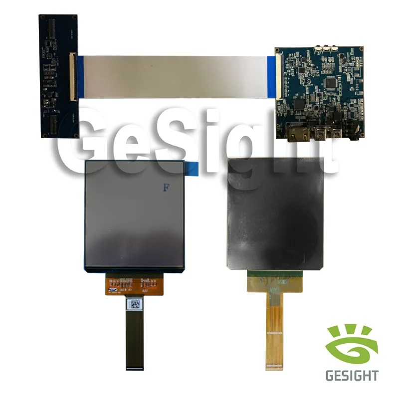 Polegada 1080x1200 Quadrado Oled Oled com Telas Duplas Mipi para Hd-mi Placa de Motorista para vr Hamlet Headsets H381dln01.2 3.81 - Imagem 2