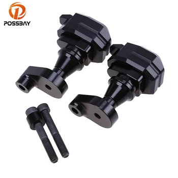 

POSSBAY CNC Aluminum Black/Titanium/Blue/Gold Motorcycle Frame Slider fit for Yamaha R1 2004 2005 2006 Scooter Falling Protect