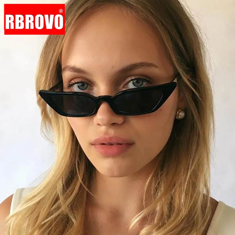 RBROVO 2019 ретро конфеты Солнцезащитные очки для женщин Роскошные кошачий глаз