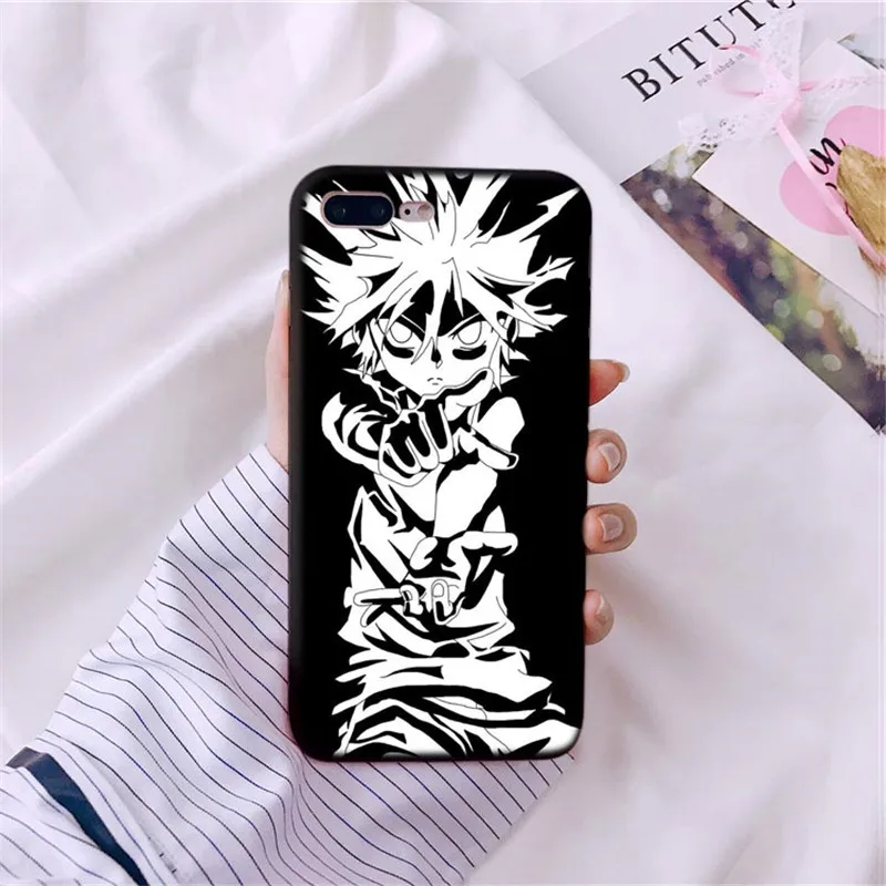 Аниме Охотник х охотник 3 чехол для телефона для Маки iPhone 8 7 6 Plus X 5 11 Pro Tampa Мягкий Силиконовый ТПУ Fundas - Цвет: TPU