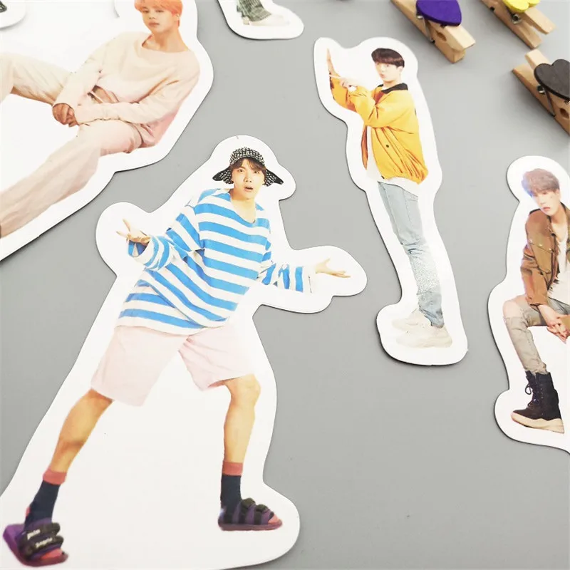 Kpop наклейка подвесной декор с флагами Bangtan Boys Kpop наклейка s пакет Festa Boy с Luv JIMIN J-HOPE RM JUNGKOOK