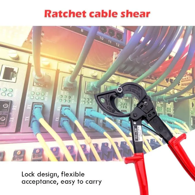 Многофункциональный кабельный резак плоскогубцы трещотка Инструмент электрика для зачистки проводов