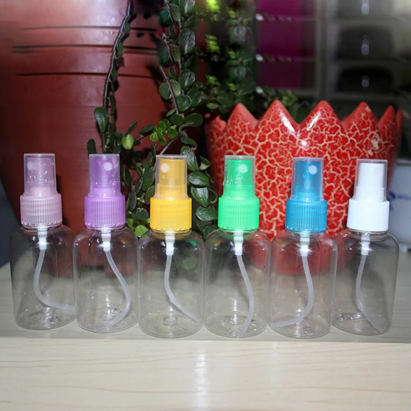 50ml Spray Bottle Plastic Travel Lotion Makeup Storage Organizers Moisturizing Small Box 10cmx3.7cm | Дом и сад