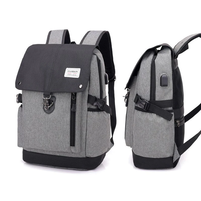 Мужской рюкзак для ноутбука с usb-портом зарядки | Багаж и сумки