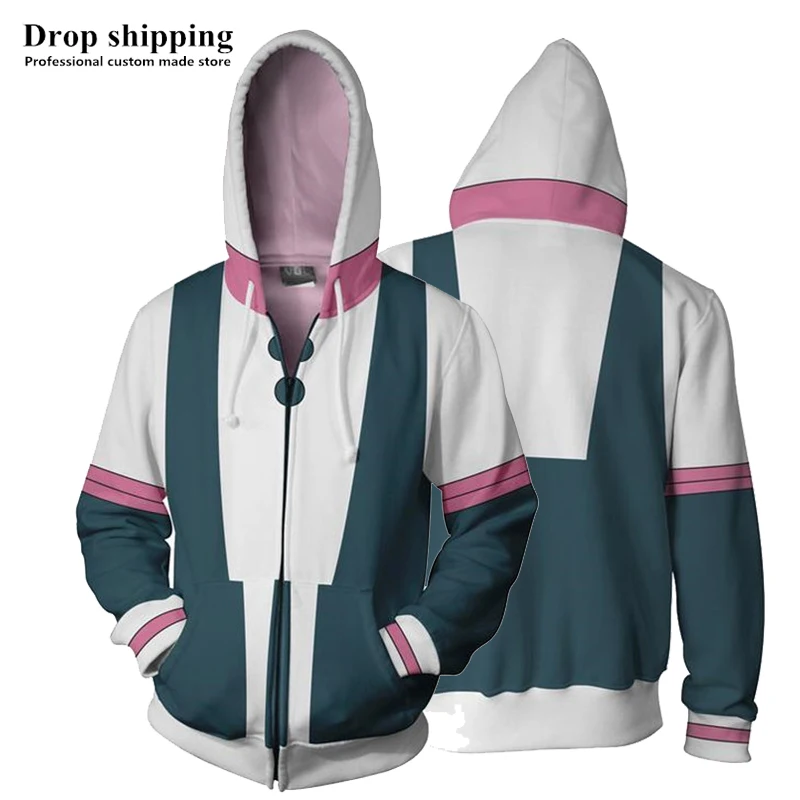 Anime My Hero Academia Ochaco Uraraka 3d Hoodies Sweatshirts For Men