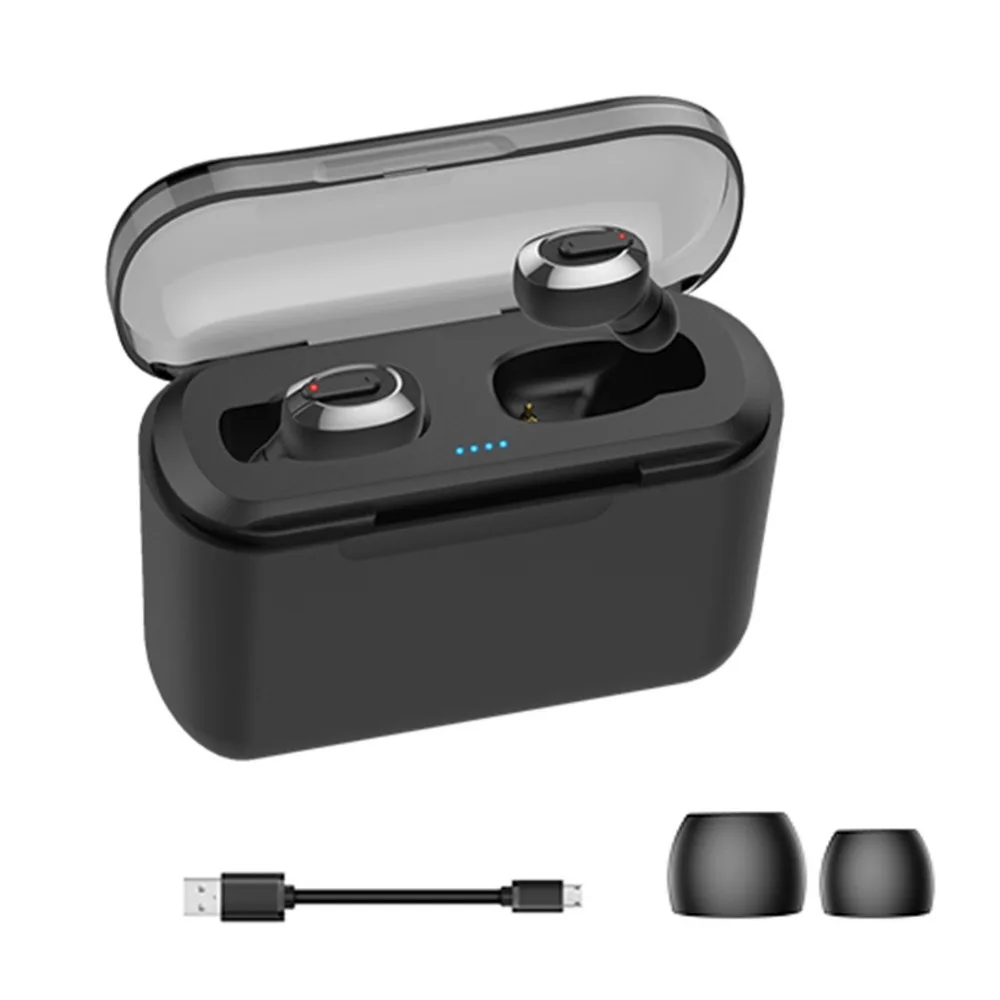 BT-01 TWS 5,0 Bluetooth наушники 3D стерео беспроводные наушники спортивные наушники-вкладыши Наушники с двойным микрофоном и зарядным устройством