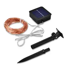 2шт 21 м светодиодный уличный солнечный светильник 200 светодиодный s гирлянда Сказочный Праздник Рождественская вечеринка гирлянда Солнечный сад водонепроницаемый свет