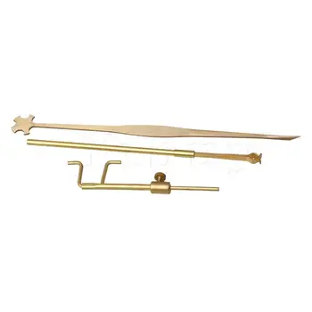 

Yibuy Gold Copper Violin Sound Post Setter Retriever Gripper Musical Tools 3 Pack