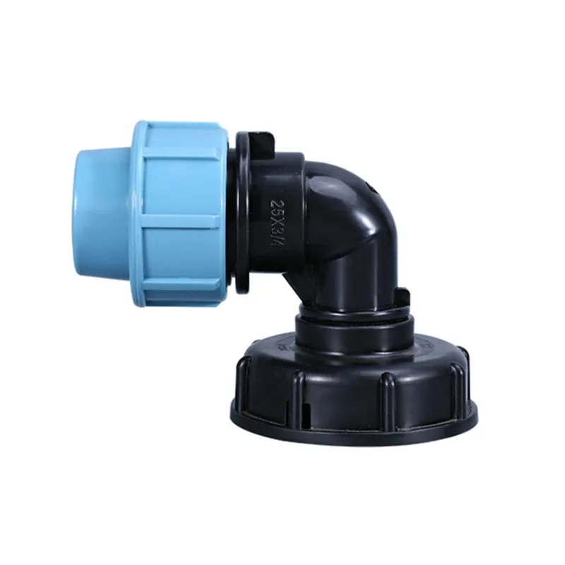 WATER TANK ADAPTER TO MDPE WATER PIPE FITTINGS For IBC TANK 20/25/32MM 