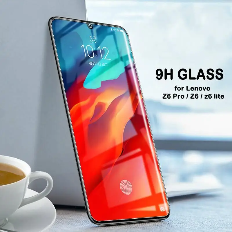 9H защита экрана из закаленного стекла для lenovo A6 K10 Note K6 Enjoy Z6 Pro 5G Youth Z5S S5Pro S5 Z5