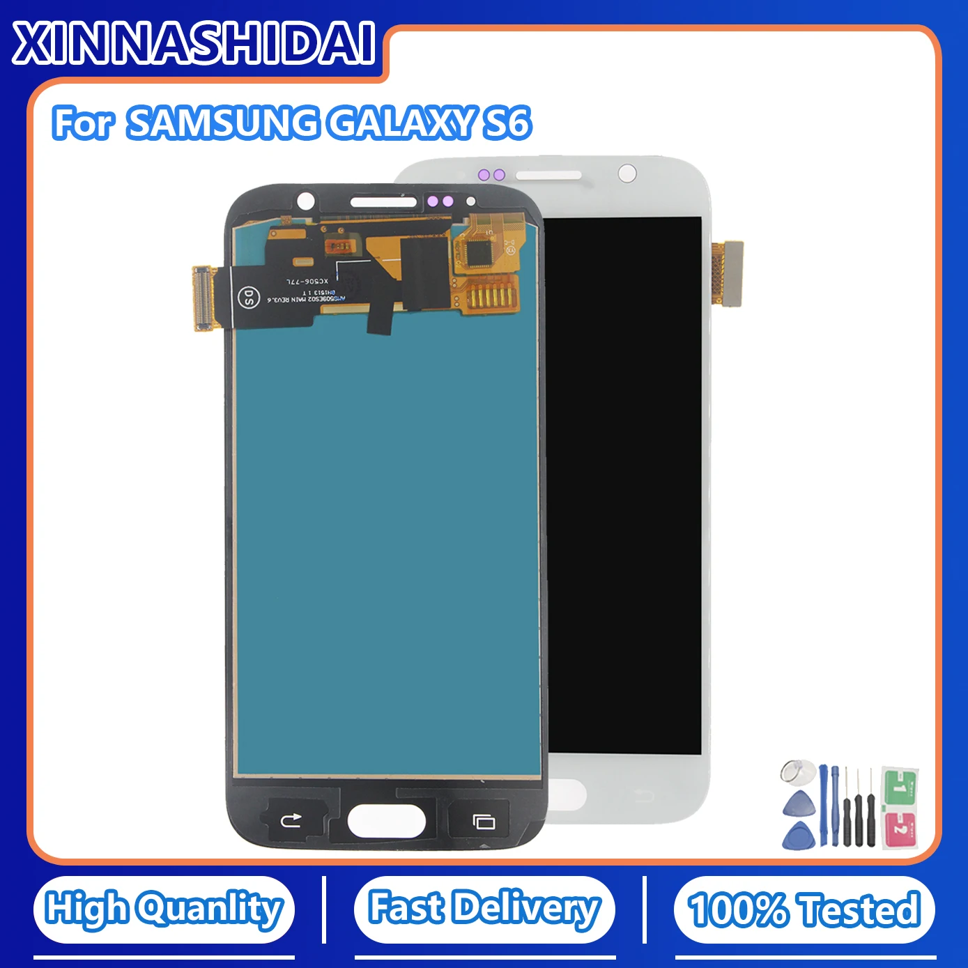 ЖК-дисплей TFT INCELL для SAMSUNG GALAXY S6 G920 G920F SM-G920F G920FD с сенсорным экраном в сборе