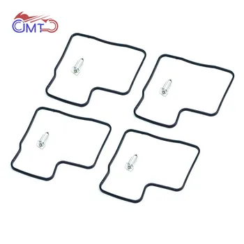 

4x Carburetor Chamber Float Bowl Gaskets Float Valves for Honda Shadow 400 600 750 NV400 VT600 VT750 NV750 NV 400 750 VT 600