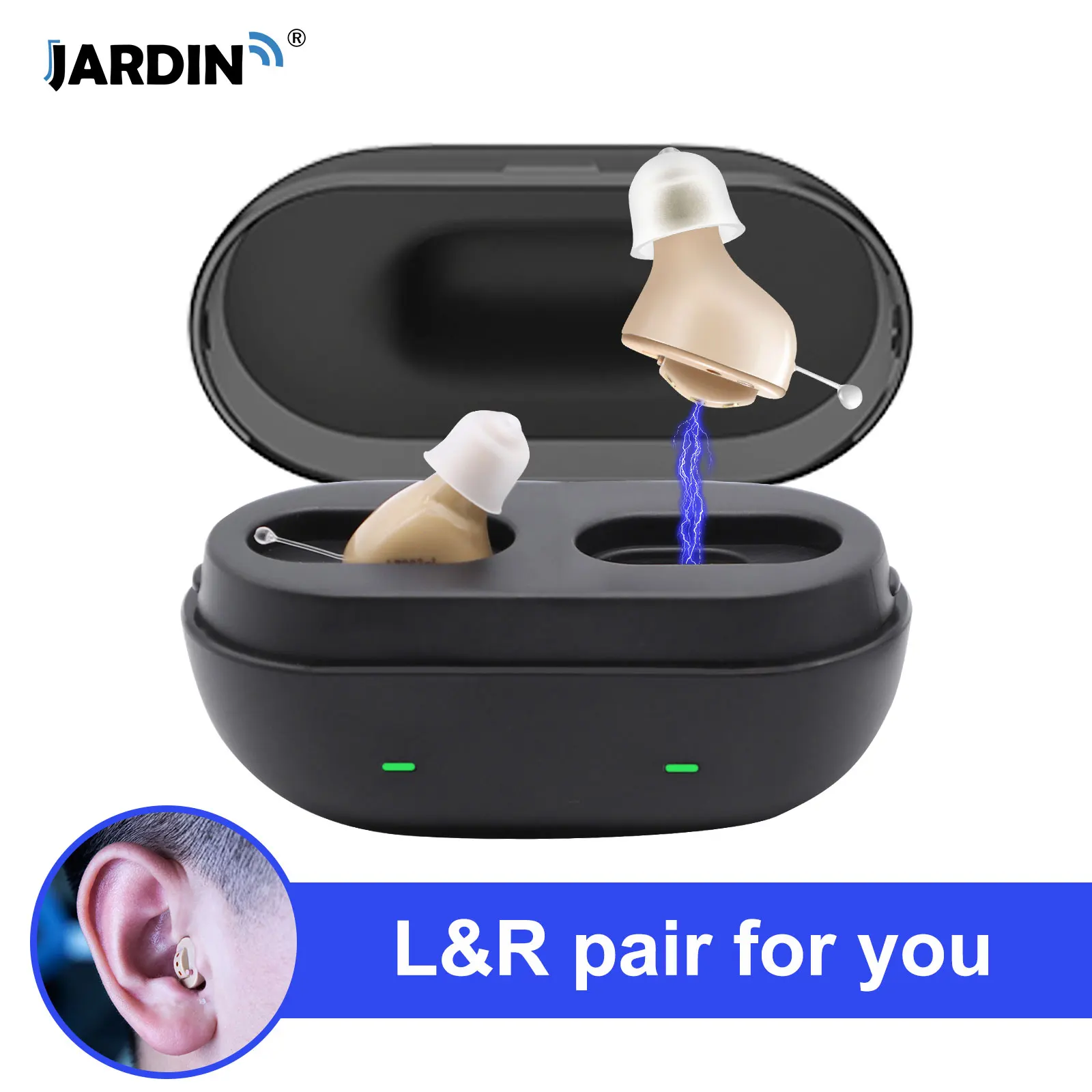 Digtal Hearing Aids Rechargeable 7 channels 12 bands Sound Intelligent