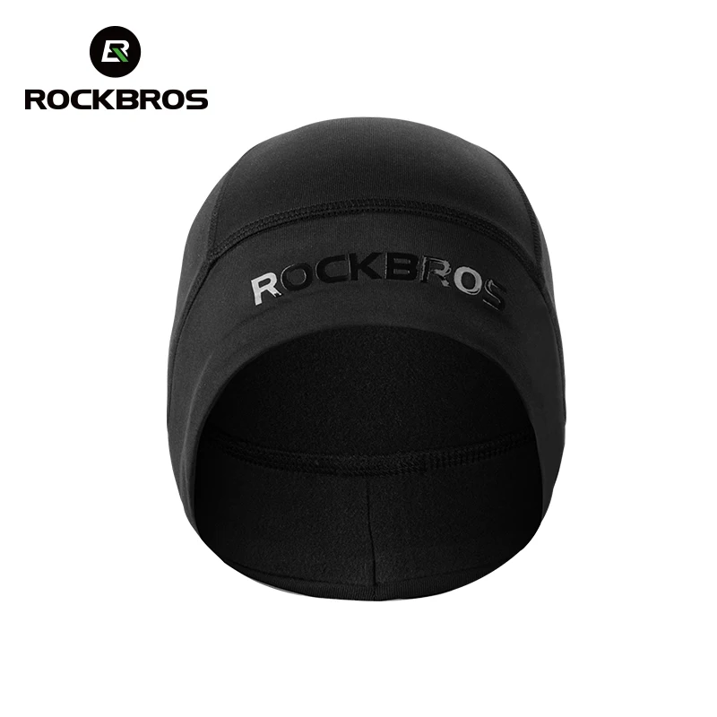 ROCKBROS зима флисовые Шляпы Спорт на открытом воздухе Кепки Для мужчин Зимний