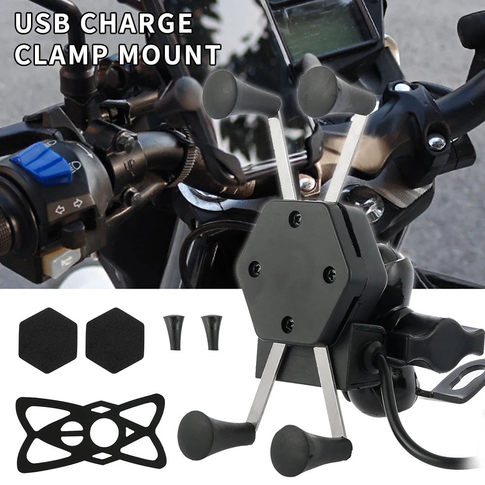 motorcycle phone clamp