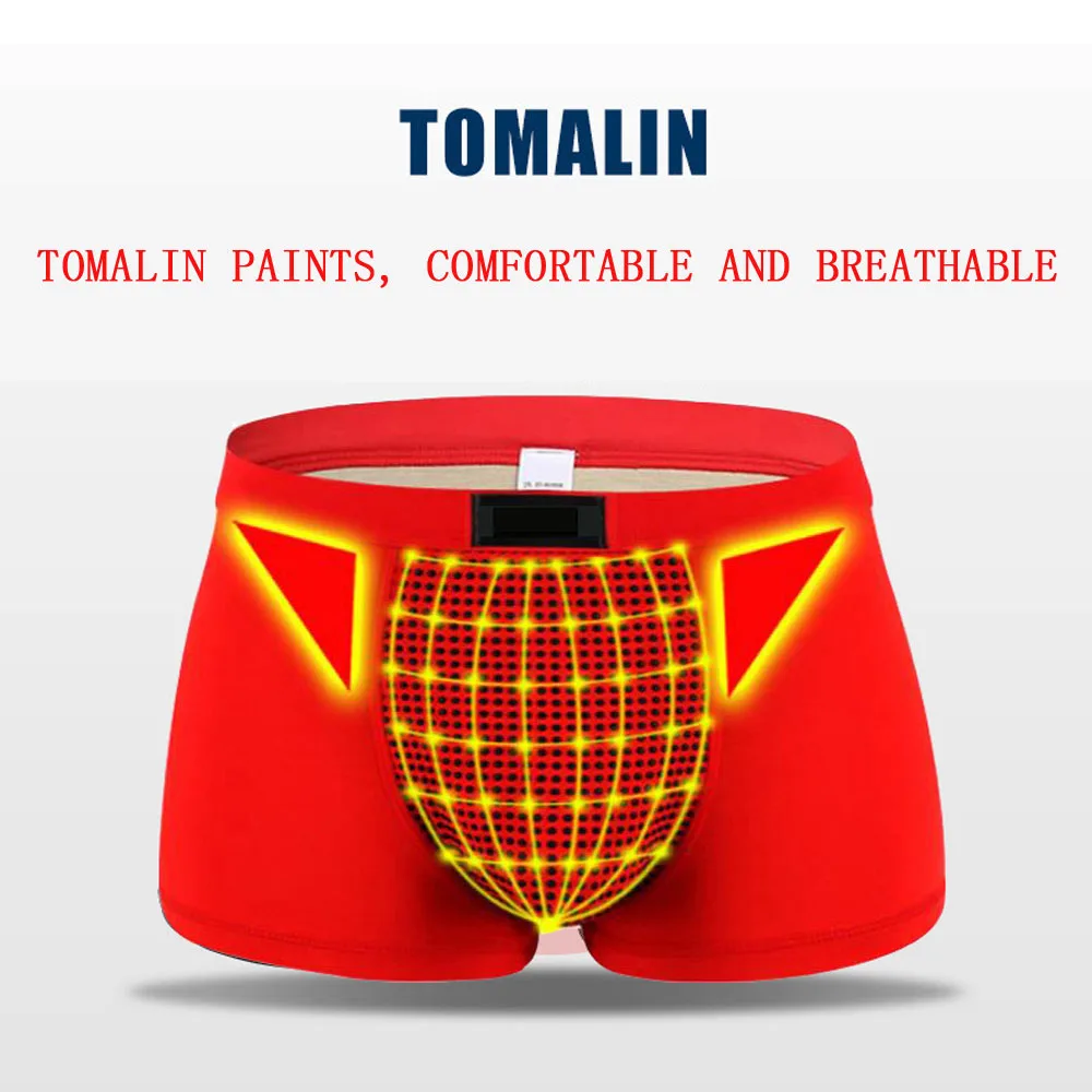 Мужское нижнее белье, 36 магнитов, нижнее белье для здоровья, нижнее белье для мужчин, боксеры, Мужская функция здравоохранения, дышащие сетчатые шорты, большие размеры