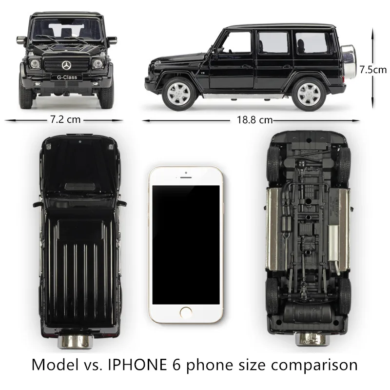 WELLY 1:24 Mercedes-Benz G-Class SUV спортивный автомобиль моделирование сплав модель автомобиля ремесла украшение Коллекция игрушек инструменты подарок