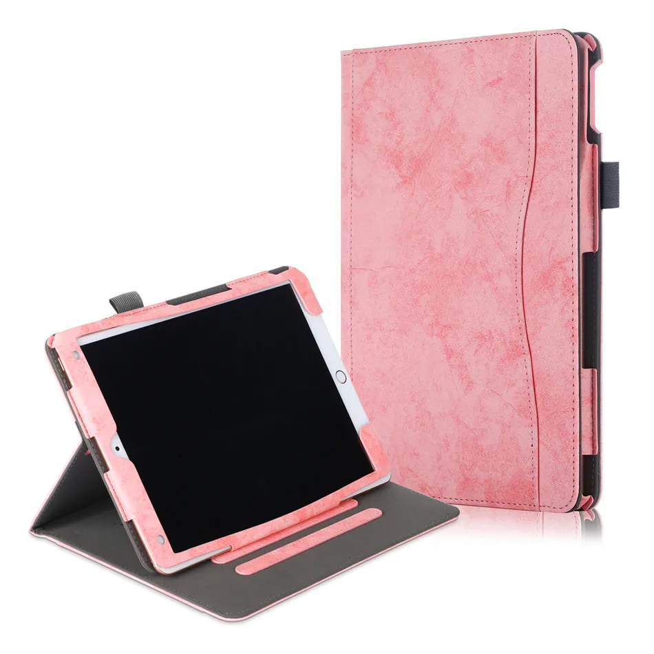 Чехол для нового iPad 10,2 чехол для планшета для iPad Pro 10,5 защитный чехол для iPad air 3 Регулируемый Чехол-подставка s+ ручка - Color: Pink