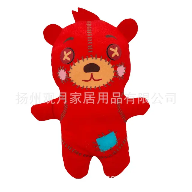 21cm JOJO Red Bear Plush Toy Cocomelon Cartoon Anime Pillows Doll Toys for Children Kids Birthday Gift