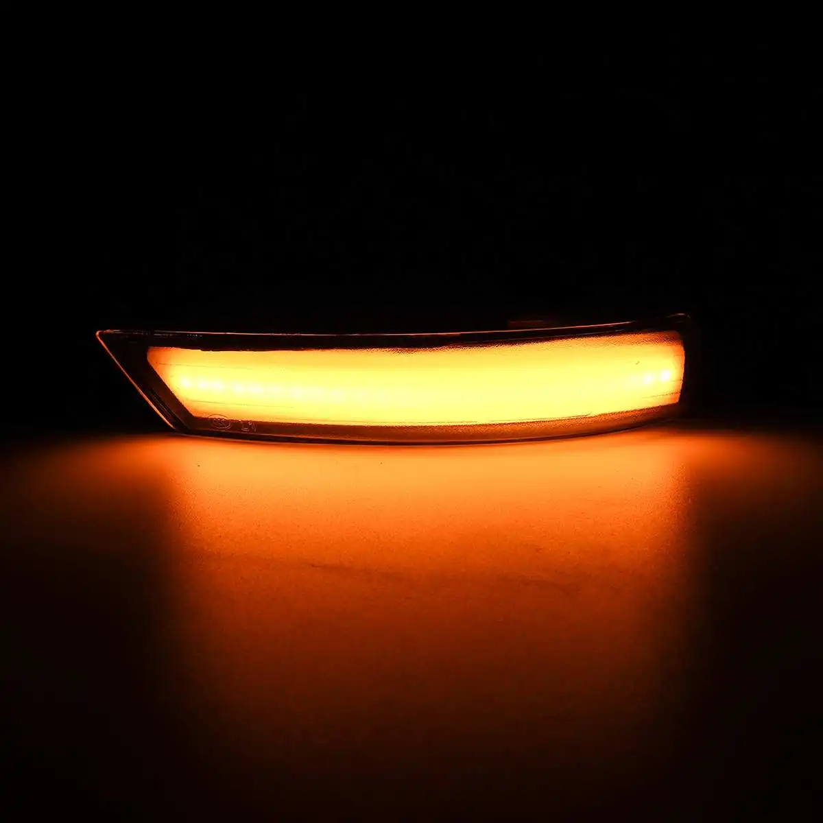 Динамический сигнал поворота Led боковое крыло зеркало заднего вида Индикатор течёт светодиодный мигалка повторитель светильник для Ford Focus MK3 MK3.5 2012-17