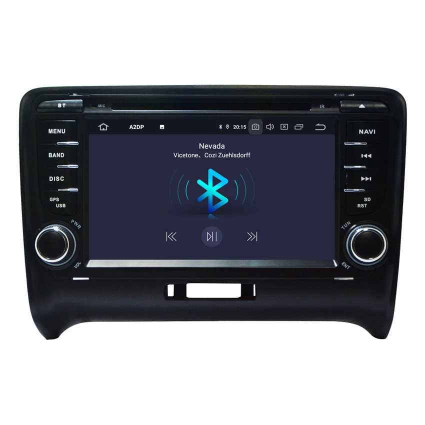 KANOR 2 Din Android 9,0 2+ 16g Автомобильный мультимедийный dvd-плеер для Audi TT Авторадио Стерео bluetooth-гарнитура gps навигация