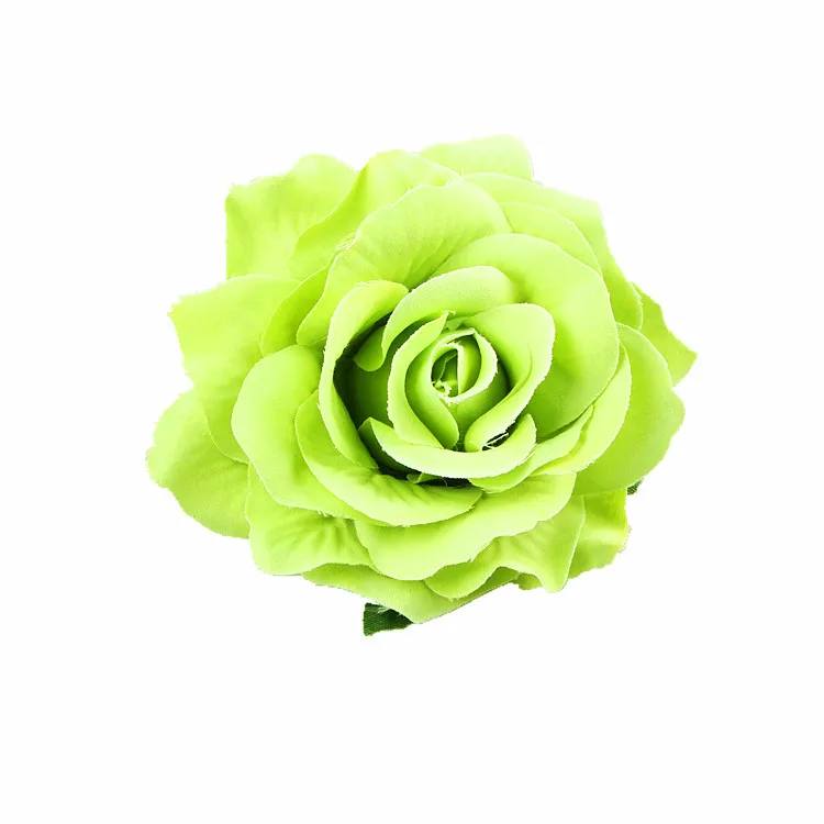 INS New Style Model Flower Hair Accessories Seaside Holiday Head Lace Barrettes Dance Performance Rose Corsage
