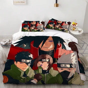 

3 Piece Cartoon Anime Home Textile Duvet Cover Set Bedding Set Soft And Comfortable Bedding sets 3D Bedding Set Printed