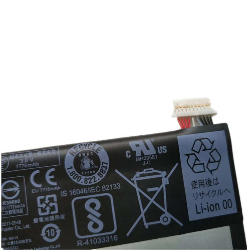 Bateria Ap16g8e 1icp3 99 1002 30.3wh para Acer Aspire Alpha F15 F5573g-53v1 Switch um 10 Sw101111cy Novo - Imagem 4