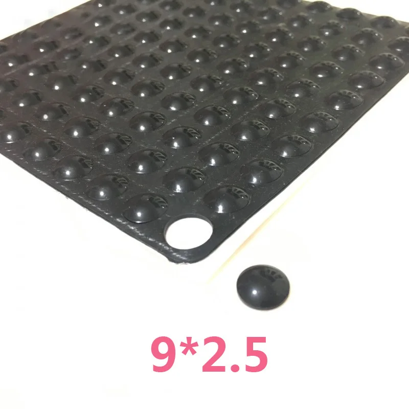 100PCS Hemispherical 3M Speaker Amplifier Shock Absorber  Base Chassis Feet Pad Vibration Silica Gel Anti-shock Self-adhesive 