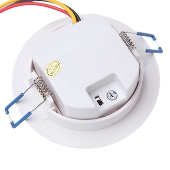 

220V Infrared IR Motion Sensor Built-in Light Bulb Switch Control Detector Wall Ceiling