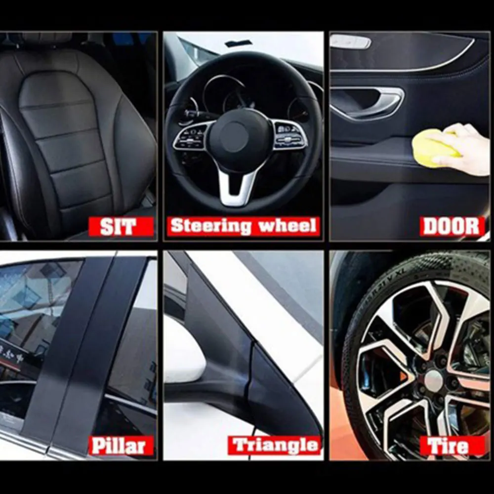 Automotive interior reconditioning agent leather dashboard multifunctional coating nourishing cream