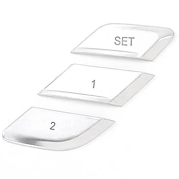 

Car Seat Adjust Memory Panel Buttons Decoration Covers Sitckers Trim for 3 Series G20 G28