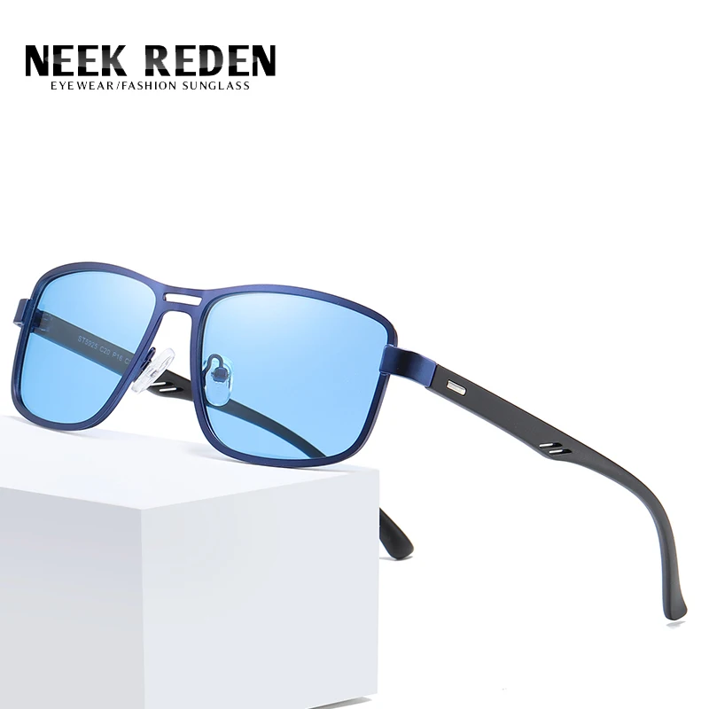 

Retro Yellow Vision Night Driving Polarizerd Sunglasses Square Men Sunglasess For Fishing Uv400 High Quality Sports Eyeglasses