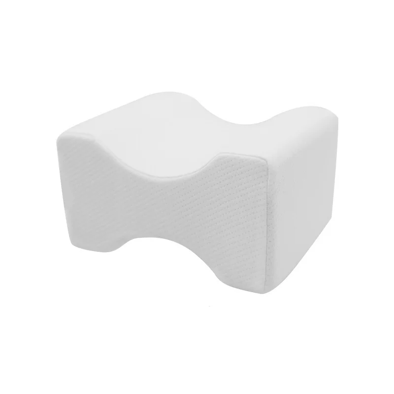milky white Jacquard 1 упаковка, подушка для ног из пены с эффектом памяти, подушка для кровати, подушка для ног, подушка для коррекции кости, для беременных, для облегчения боли в теле, поддержка бедра, подушка для сна - Цвет: milky white Jacquard